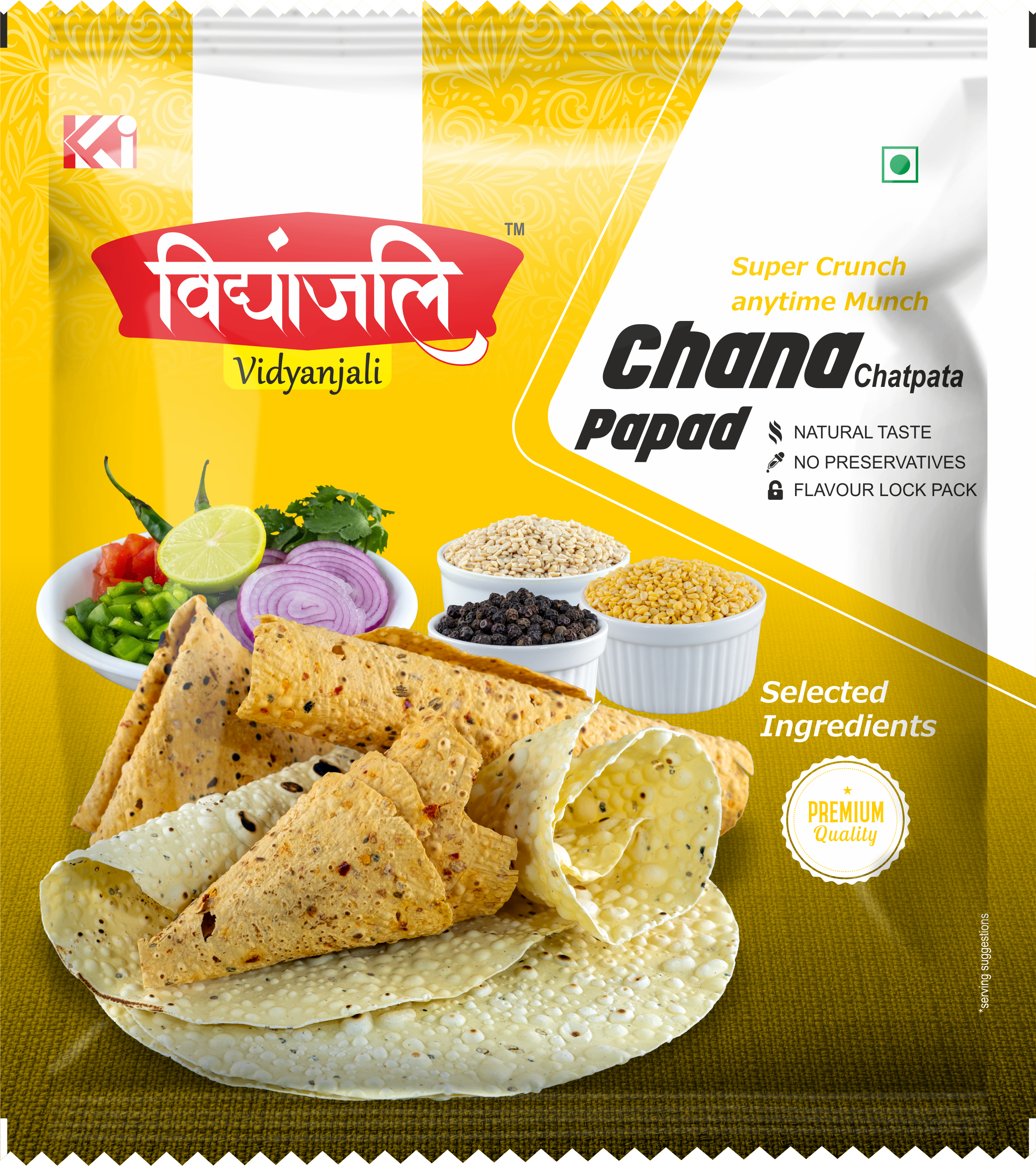 Chana Papad
